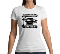 Kingston Graduate - T-Shirt - Diploma Laurea Studente Uni University Laurea