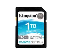 Kingston Canvas Go! Plus Sd Uhs-i Clase 10 1tb Memory Card Trasparente