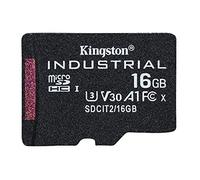 Kingston Industrial microSD -16GB microSDHC Industrial C10 A1 pSLC - Scheda singola senza adattatorer - SDCIT2/16GBSP