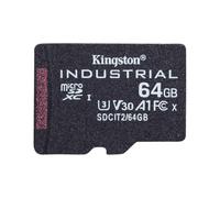 SDCIT2/64GBSP - Scheda di memoria microSDXC 64 GB, Kingston Industrial