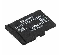 Kingston Industrial microSD -8GB microSDHC Industrial C10 A1 pSLC - Scheda singola senza adattatorer - SDCIT2/8GBSP