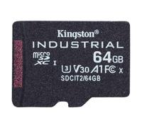 Kingston Industrial MicroSDXC 64GB UHS-I U3 V30 Classe 10