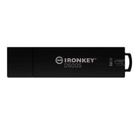 Kingston IronKey D500S Drive flash USB con crittografia hardware 32 GB FIPS 140-3 Lvl 3 (in fase di approvazione) AES-256 - IKD500S/32 GB