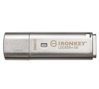 Kingston IronKey Locker+ 50 Drive Flash USB XTS-AES crittografato per la protezione dei dati con backup USBtoCloud automatico-IKLP50/256GB