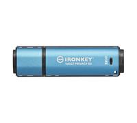 Kingston IronKey Vault Privacy 50 Drive USB con certificazione FIPS 197 e crittografia XTS-AES a 256 bit per la protezione dei dati - IKVP50/32GB