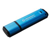 Kingston IronKey Vault Privacy 50 FIPS 197 Type-C con certificazione FIPS 197 e crittografia XTS-AES a 256 bit per la protezione dei dati - IKVP50C/32GB