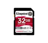 Kingston memoria SD UHS-II 32GB Classe 10 lettura 300MB/s Nero