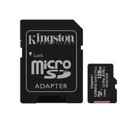 Kingston Technology Canvas Select Scheda micSDXC Plus 100R A1 C10 da 128GB + adattatore