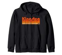 Kingston, New York Retro anni '80 Felpa con Cappuccio