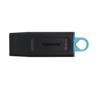 Kingston DataTraveler Exodia DTX/64GB Flash Drive USB 3.2 Gen 1 - con cappuccio protettivo e anello portachiavi in colori multipli