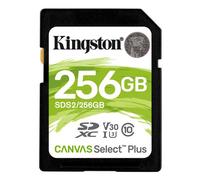 KINGSTON - Scheda di Memoria Canvas Select Plus SDXC Capacit 256 GB Classe 10 / UHS-I Velocit 100 MB / s