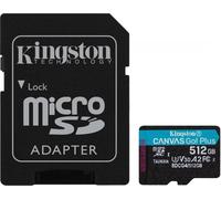 KINGSTON Scheda microSD 512GB 200/160MB/s A2 U3 V30 SDCG4/512GB