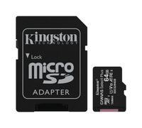Kingston 64gb Canvas Select Plus Micro Sd Multi 2 Unità One Size Black