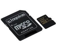 Kingston SDC4/8GB Memoria MicroSDHC con Adattatore SD, 8 GB, Class 4