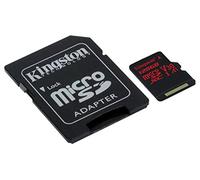Kingston SDCR/128GB MicroSD Canvas React, Nero