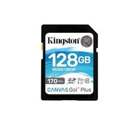 Kingston Technology Canvas Go! Plus Scheda SDXC Canvas Go Plus 170R C10 UHS-I U3 V30 da 128GB