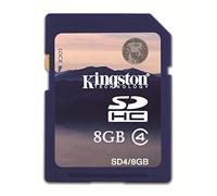Kingston SDHC Secure Digital Scheda di memoria 8 GB Class 4 (Confezione originale)