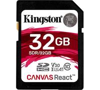 Kingston SDR/32GB Schede SD, Nero