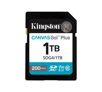 Kingston Canvas Go Plus SDXC Scheda Di Memoria Gen4 200MB/s C10 UHS-I U3 V30 1TB-SDG4/1TB