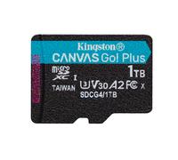Kingston Technology 1 TB microSDXC Canvas Go Plus Gen4 200R A2 U3 Confezione singola senza ADP NEW