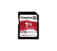 Kingston Technology 1TB Canvas React Plus SDXC UHS-II 280R/150W U3 V60 for Full