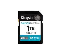 Kingston Technology 1TB SDXC Canvas Go Plus Gen4 200MB/s C10 UHS-I U3 V30 - Nouvo