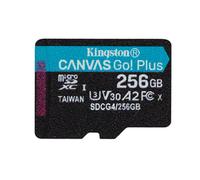 Kingston Technology 256 GB microSDXC Canvas Go Plus Gen4 200R A2 U3 Confezione singola senza ADP - Nouvo