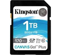 Tecnologia Kingston Canvas Go Plus 170R C10 UHS-I U3 V30 1TB Scheda SDXC - Nouvo