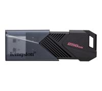 Kingston Technology DataTraveler 256GB Portable USB 3.2 Gen 1 Exodia Onyx