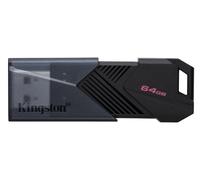 Kingston Technology DataTraveler 64GB Portable USB 3.2 Gen 1 Exodia Onyx (DTXON/64GB)