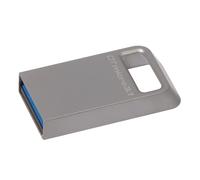 Kingston Technology DataTraveler Micro 3.1 128GB unità flash USB USB tipo A 3.2 Gen 1 (3.1 Gen 1) Metallico