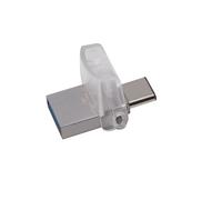 Kingston Technology DataTraveler microDuo 3C 128GB Unità flash USB USB Type-A / USB Type-C 3.2 Gen 1 (3.1 Gen 1) Argento - Nouvo