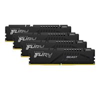 Kingston Technology FURY Beast Black XMP memoria 128 GB 4 x 32 GB DDR5 5200 MHz