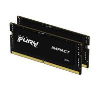 Kingston Technology FURY Impact Black XMP memoria 32 GB 2 x 16 GB DDR5 6400 MHz