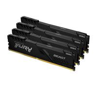 Kingston Technology FURY 32GB 3600MT/s DDR4 CL17 DIMM (Kit da 4) Beast Black