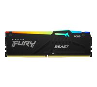 Kingston FURY Beast Nero RGB 8GB 6000MT/s DDR5 CL36 DIMM Memoria Gaming per Computer Fissi Modulo Singolo AMD EXPO/ Intel XMP - KF560C36BBEA-8