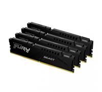 Kingston Technology FURY 128 GB 5200 MT/s DDR5 CL40 DIMM (Kit da 4) Beast Black XMP
