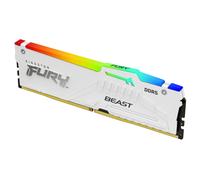 Kingston Technology FURY Beast 16GB 6000MT/s DDR5 CL30 DIMM White RGB EXPO