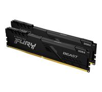 Kingston Technology FURY Beast 32GB 3200MT/s DDR4 CL16 DIMM (Kit da 2) Black