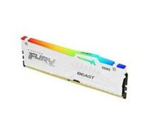 Kingston Technology FURY 64 GB 5200 MT/s DDR5 CL40 DIMM (Kit da 2 moduli) Beast White RGB XMP