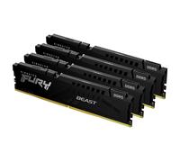 Kingston Technology FURY 64 GB 6000 MT/s DDR5 CL40 DIMM (Kit da 4) Beast Black XMP