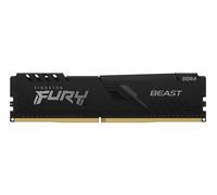 Kingston Technology FURY Beast 16GB 3200MT/s DDR4 CL16 DIMM 1Gx8 Black