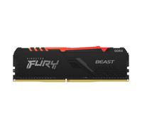 Memoria Dimm Fury Beast RGB 16 GB (1x 16 GB) DDR4 3600 MHz CL18 Colore Nero