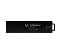 Kingston IronKey D500S Drive flash USB con crittografia hardware 128 GB FIPS 140-3 Lvl 3 (in fase di approvazione) AES-256 - IKD500S/128 GB