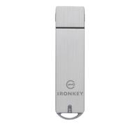Kingston Technology IronKey 64GB Basic S1000 Encrypted USB 3.0 FIPS 140-2 Level 3 [IKS1000B/64GB]