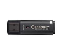 Chiavetta USB Kingston IronKey Locker Plus 50 G2 64GB FIPS 197 AES-256