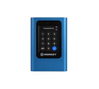 Kingston IronKey Vault Privacy 80 - Dischi SSD - Con certificazione FIPS 197 e crittografia XTS-AES a 256 bit- 250MB/s in lettura, 250MB/s in scrittura - IKVP80ES/960G