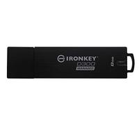 Kingston Technology IronKey D300 unità flash USB 8 GB USB tipo A 3.0 (3.1 Gen 1) Nero