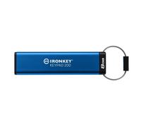 Kingston Technology IronKey Keypad 200 Chiavetta USB 8 GB USB tipo A 3.2 Gen 1 (3.1 Gen 1) Blu