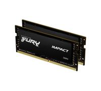 Kingston Technology FURY 64GB 3200MT/s DDR4 CL20 SODIMM (Kit of 2) Impact